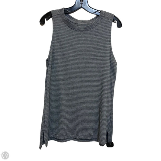 Athletic Tank Top By Athletic Works In Grey, Size: L