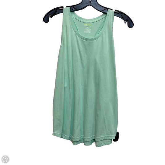 Athletic Tank Top By Tek Gear In Green, Size: M