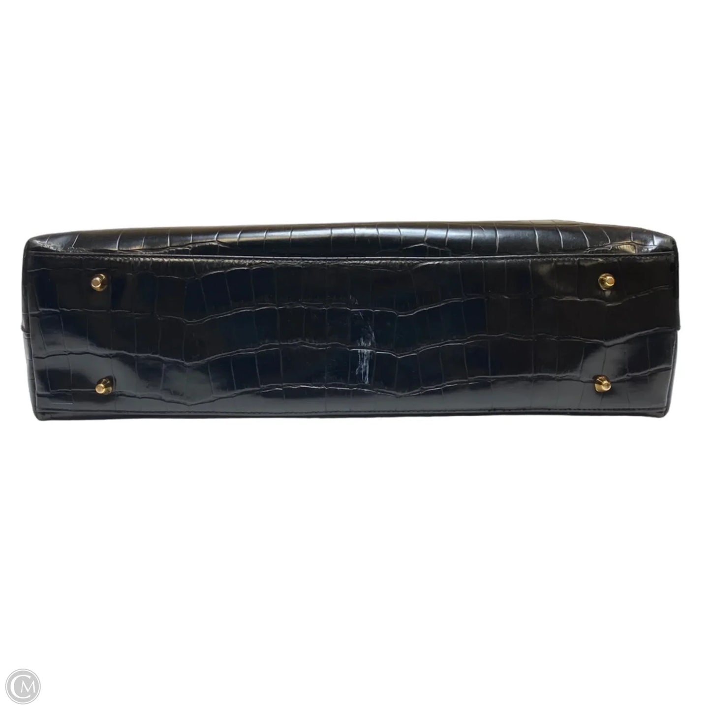 Handbag Leather By Etienne Aigner, Size: Large