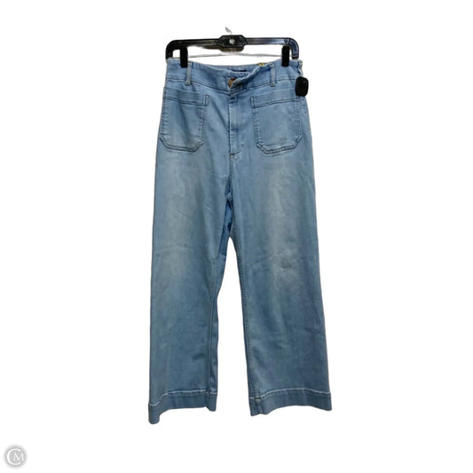 Jeans Wide Leg By Maeve In Blue Denim, Size: 12