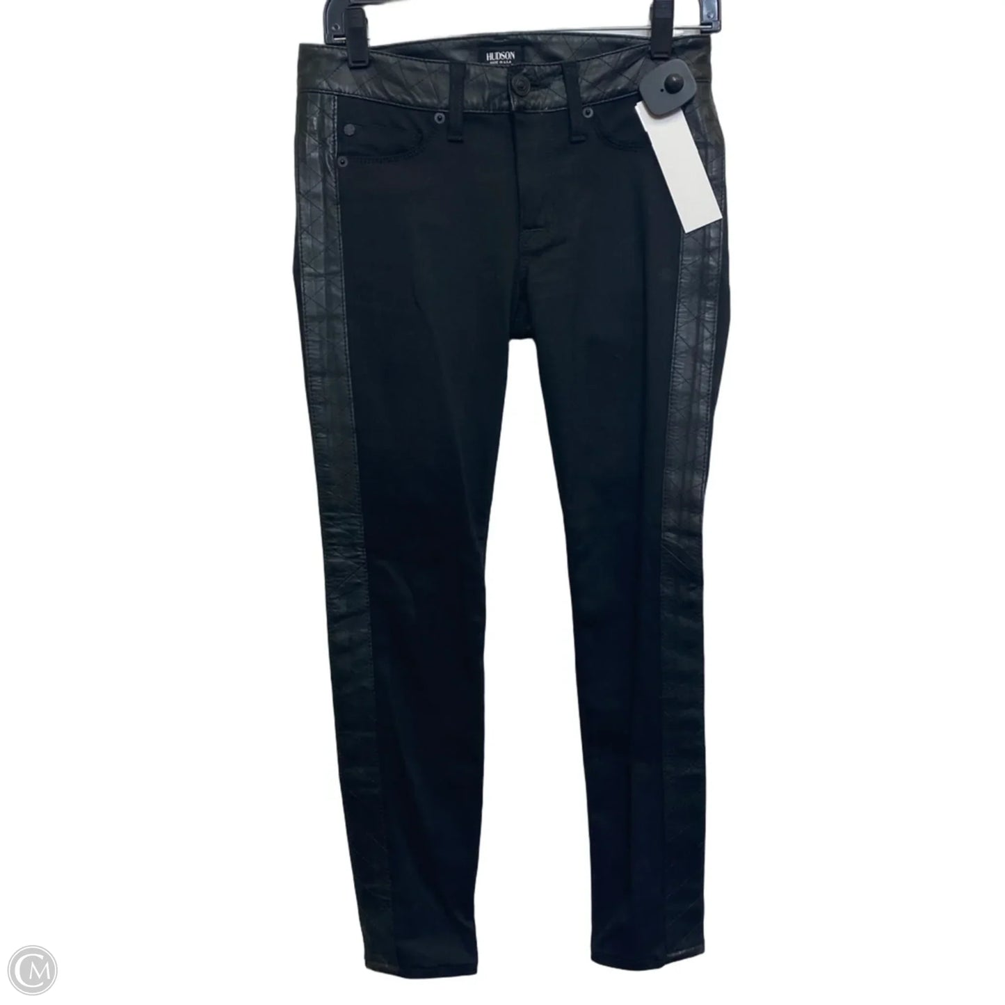 Jeans Designer By Hudson In Black Denim, Size: 2