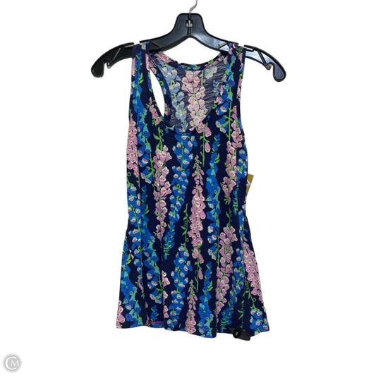 Top Sleeveless Designer By Lilly Pulitzer In Blue, Size: Xs
