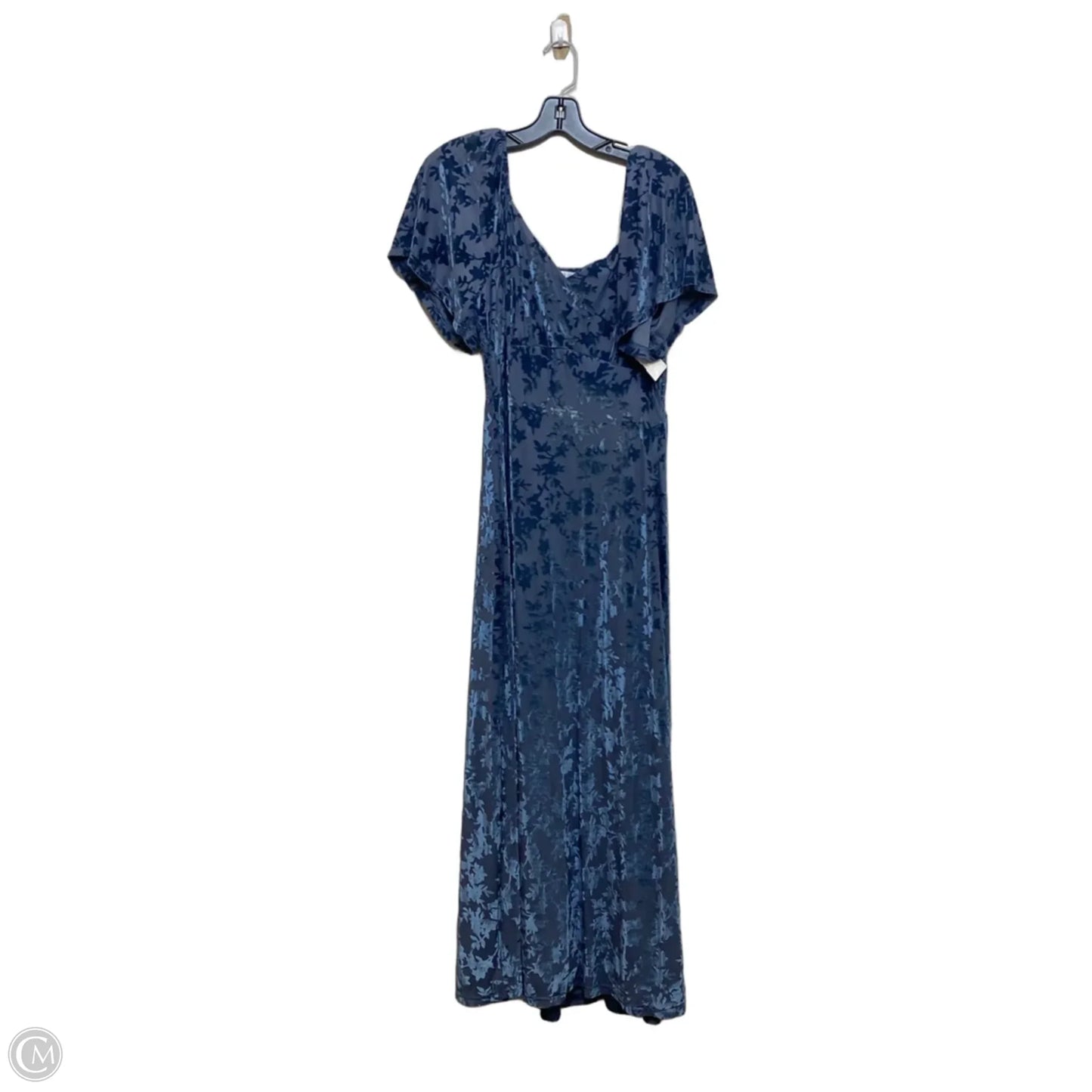 Dress Casual Maxi By Baltic Born In Blue, Size: L