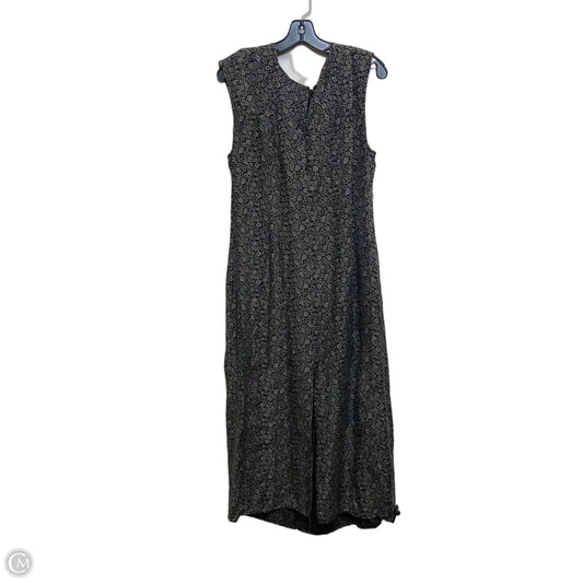 Dress Casual Midi By Madewell In Black & White, Size: L