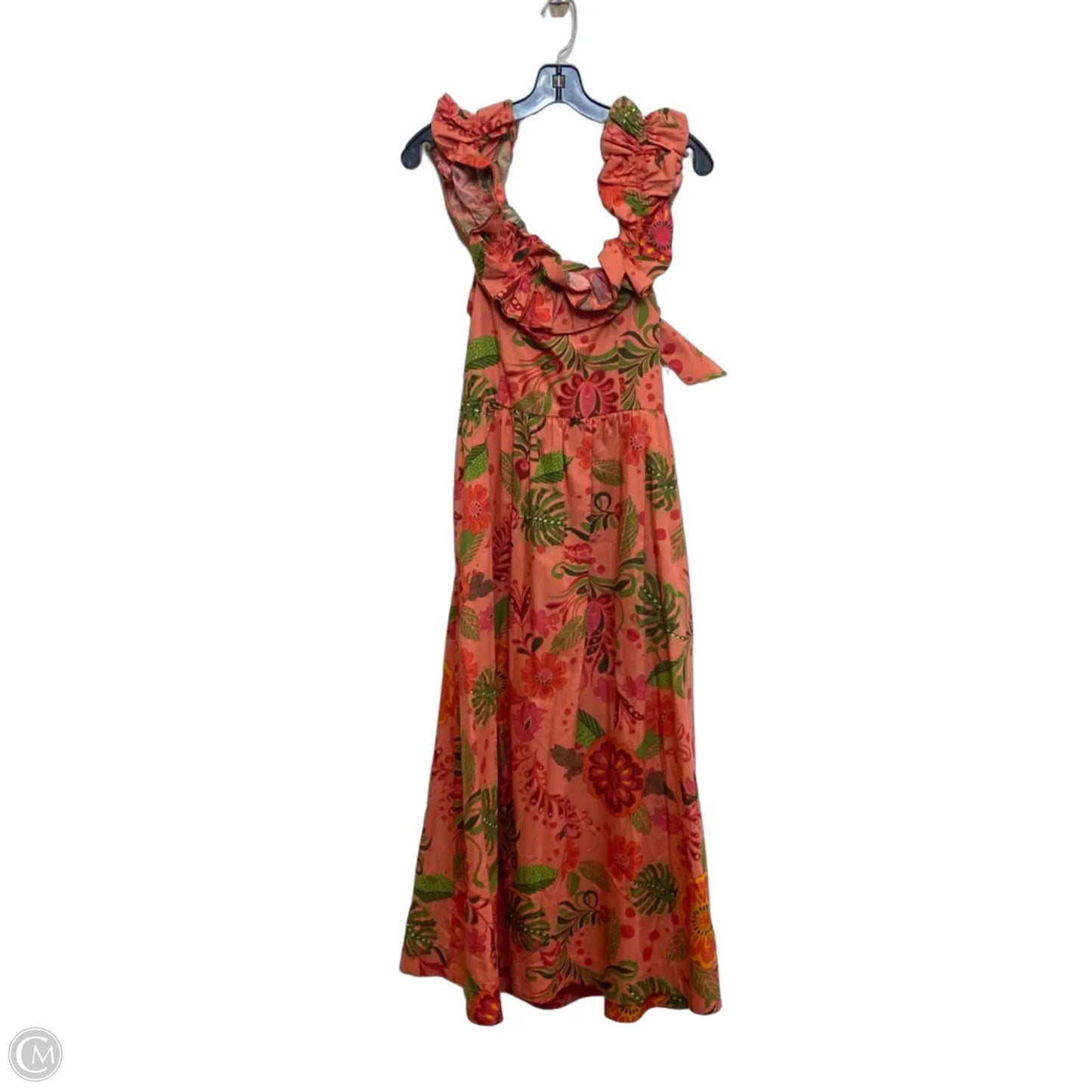 Dress Casual Midi By Fate In Orange, Size: S