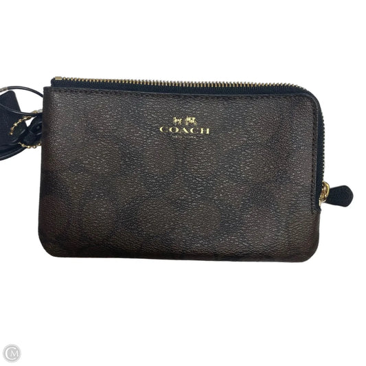 Wristlet Designer By Coach, Size: Medium