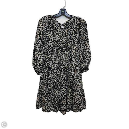 Dress Casual Short By Ee Some In Black & Brown, Size: M