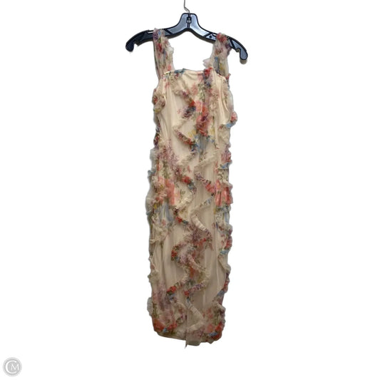Dress Casual Midi By Shein In Multi-colored, Size: S