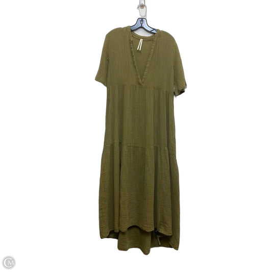 Dress Casual Maxi By Anthropologie In Green, Size: M