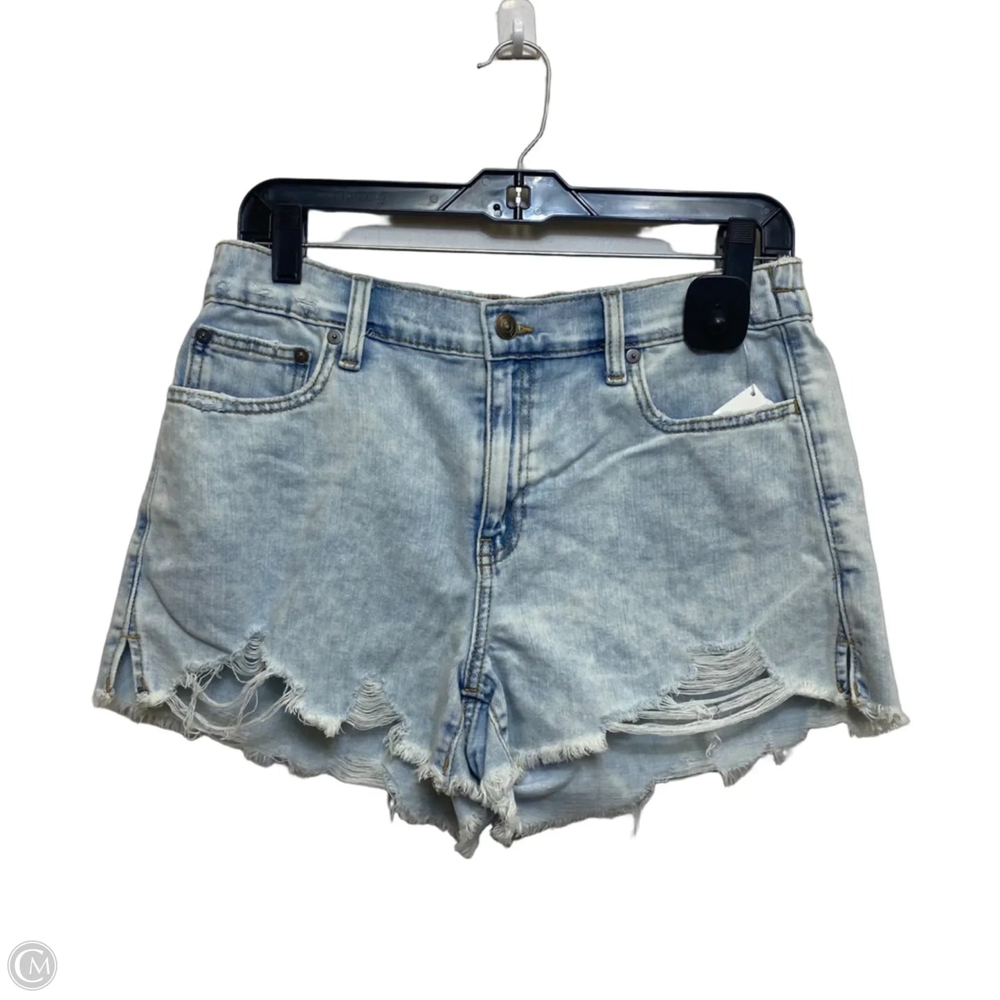 Shorts By Aerie In Blue Denim, Size: M