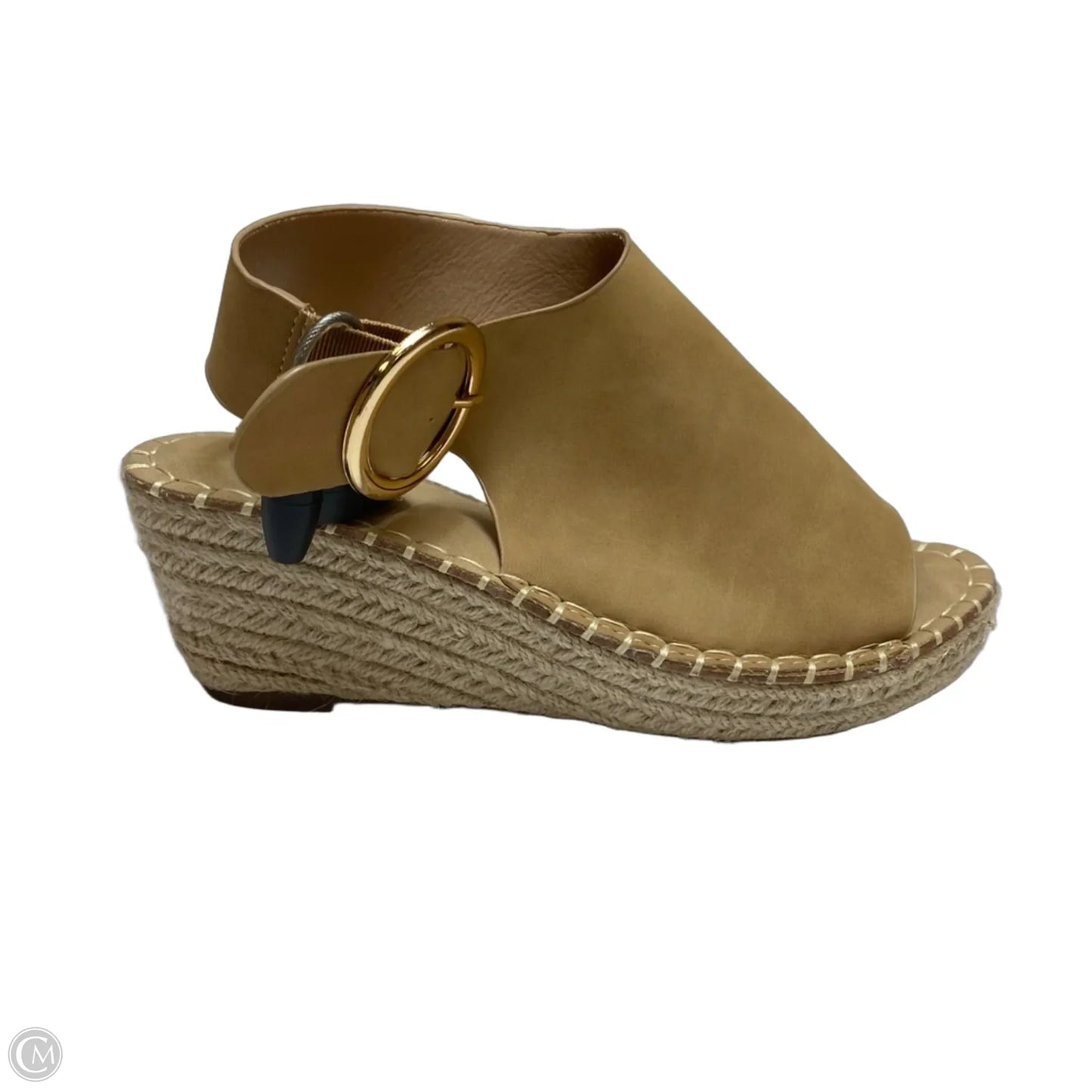 Sandals Heels Wedge By Catherine Malandrino In Brown, Size: 6.5