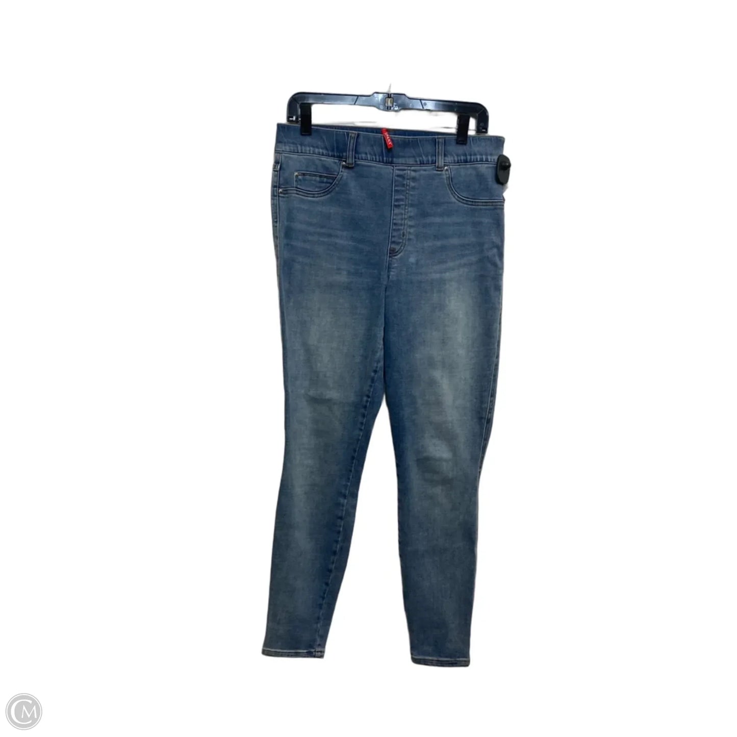 Jeans Jeggings By Spanx In Blue Denim, Size: L