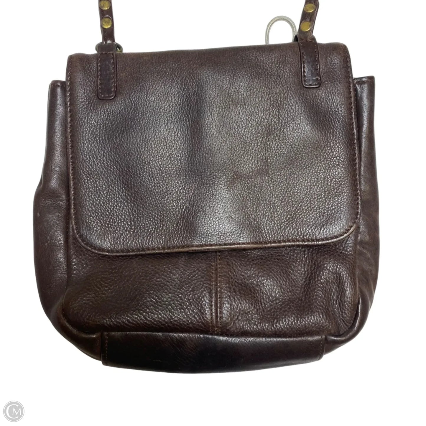 Crossbody Leather By Fossil, Size: Small