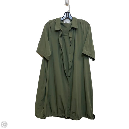 Dress Casual Short By Chicos In Green, Size: Xl