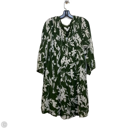 Dress Casual Short By Emma And Michele In Green, Size: 2x
