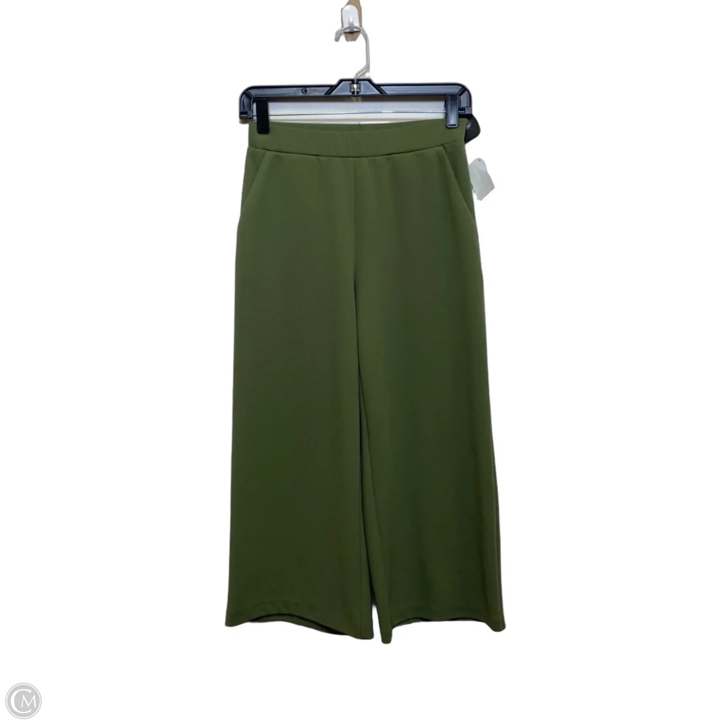 Pants Wide Leg By Versona In Green, Size: Xs