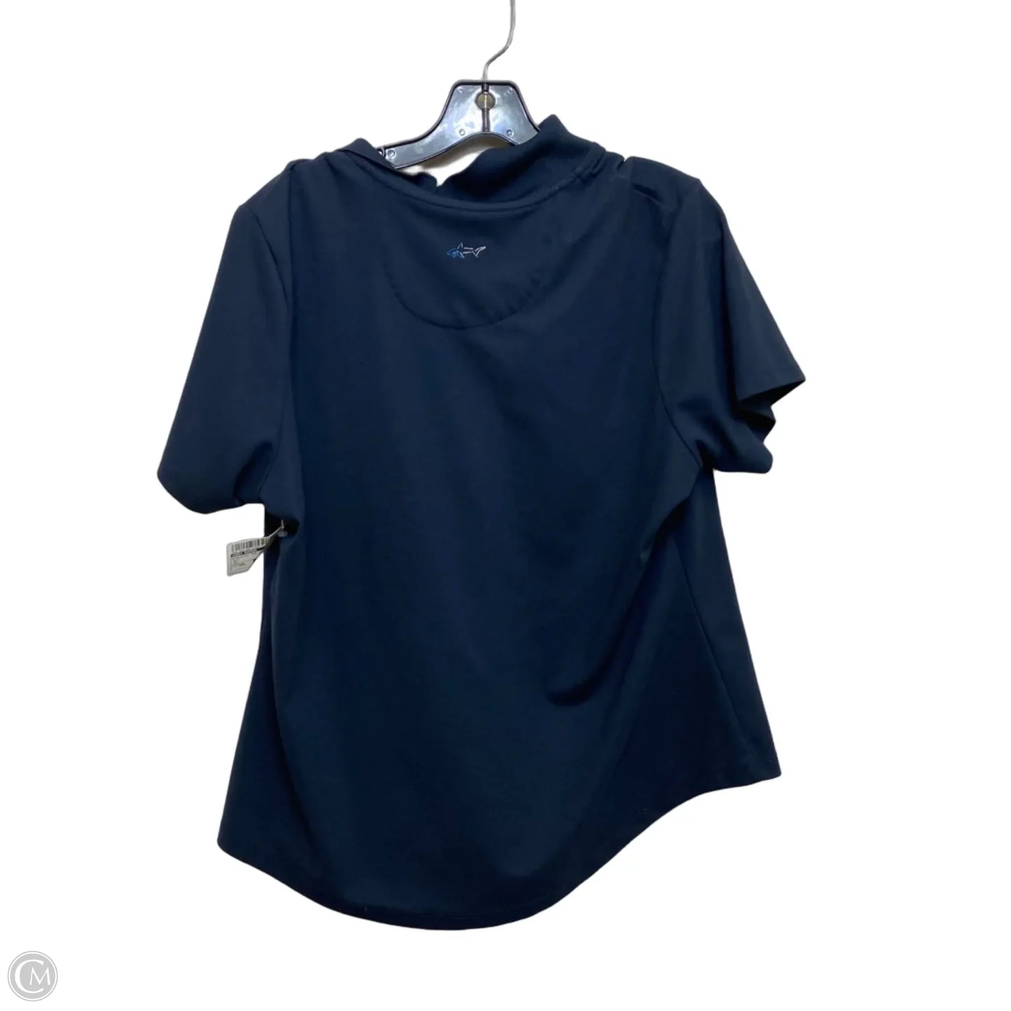Athletic Top Short Sleeve By Greg Norman In Navy, Size: Xxl