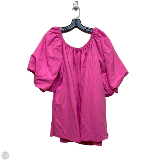 Dress Casual Short By Glam In Pink, Size: M