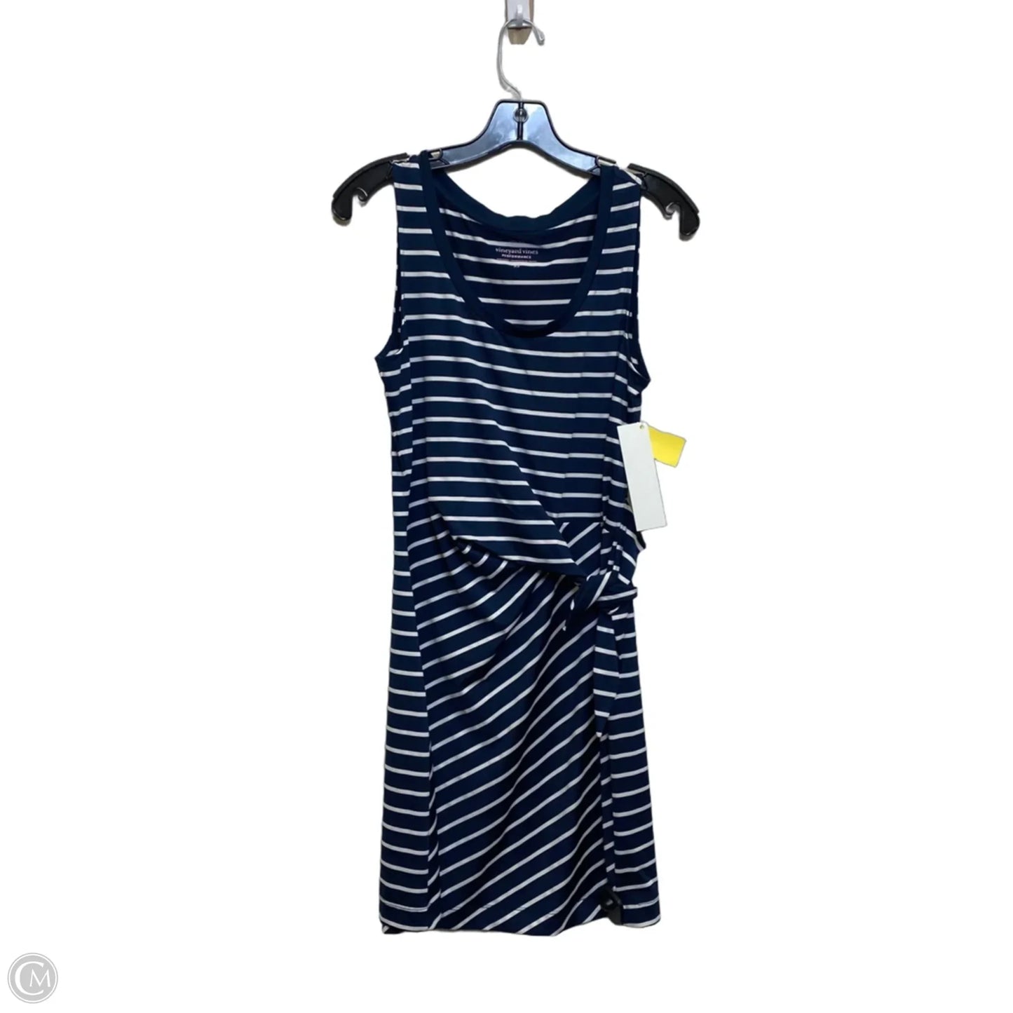 Dress Designer By Vineyard Vines In Blue & White, Size: Xs