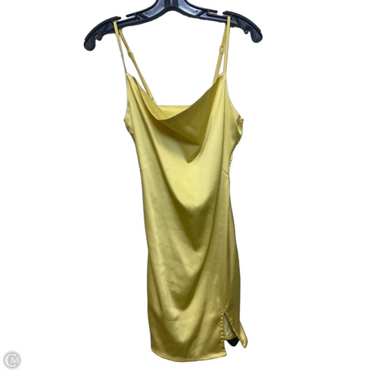 Dress Casual Short By Shein In Yellow, Size: S