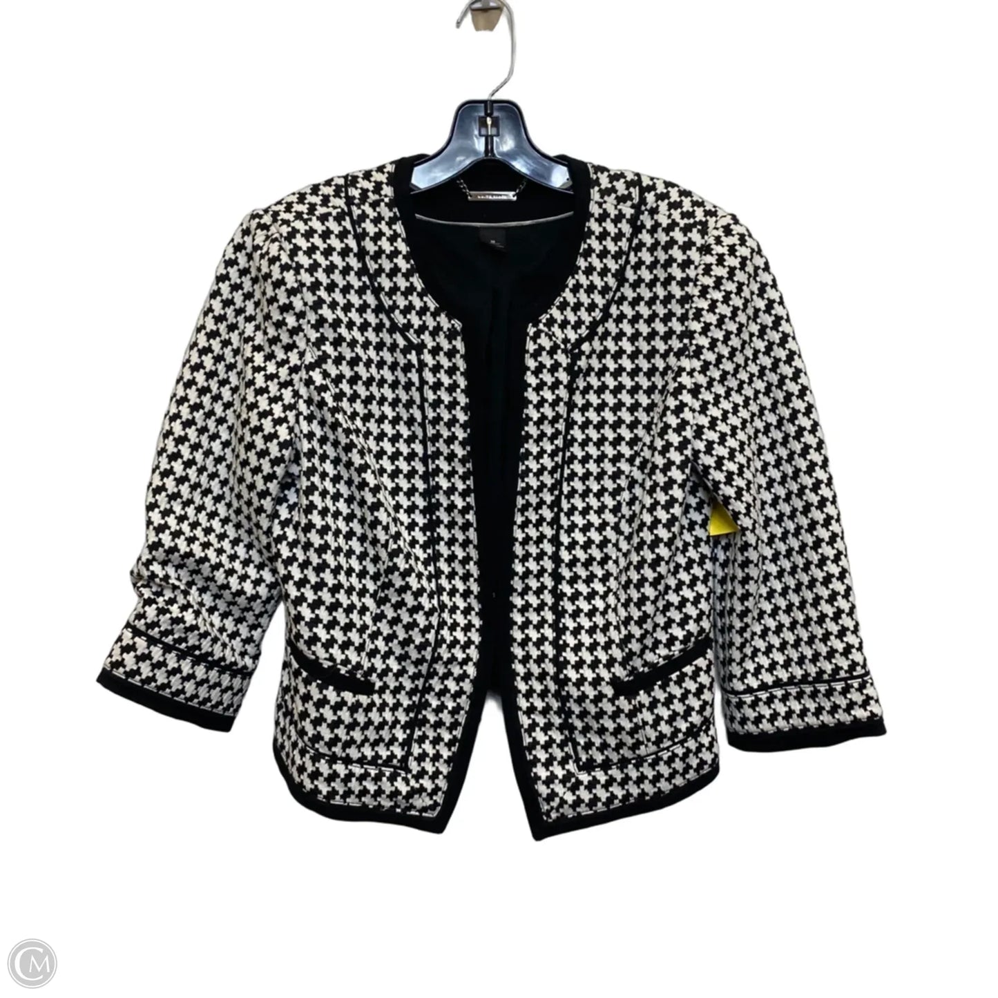 Blazer By White House Black Market In Black & White, Size: M
