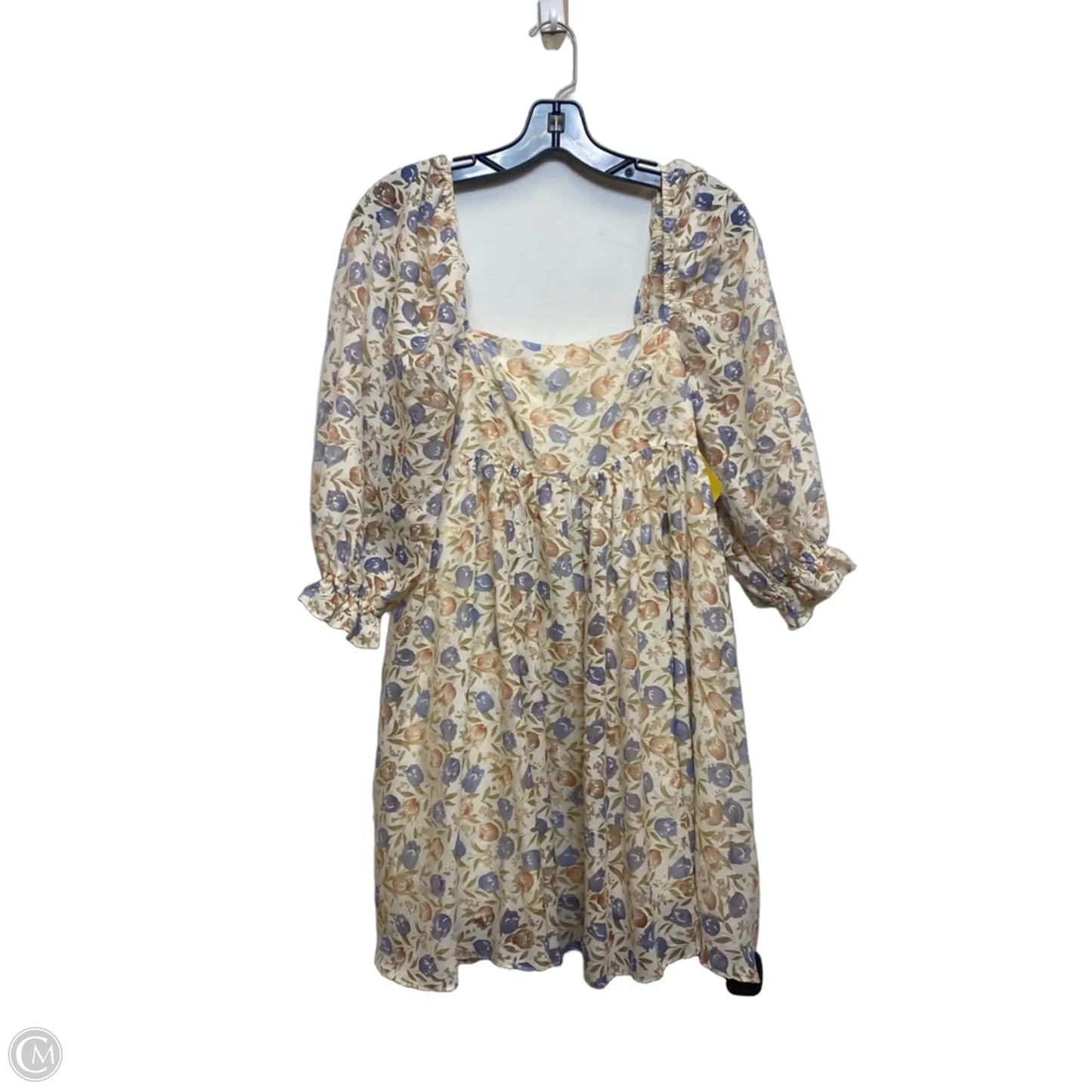 Dress Casual Short By Storia In Black & Cream, Size: M
