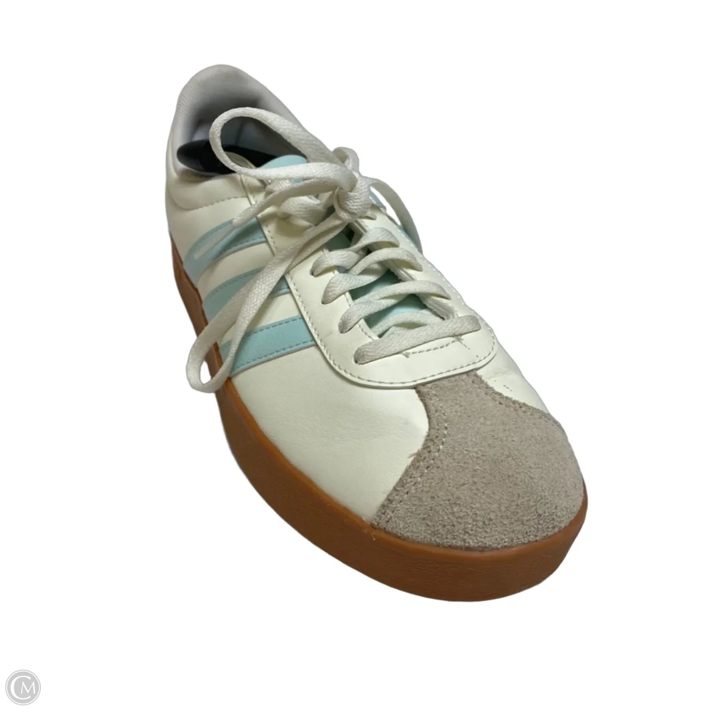 Shoes Sneakers By Adidas In Blue & Cream, Size: 8.5