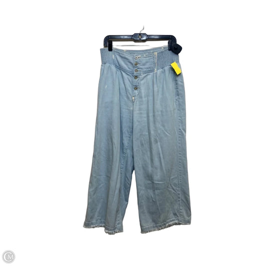Pants Wide Leg By Free People In Blue, Size: 10