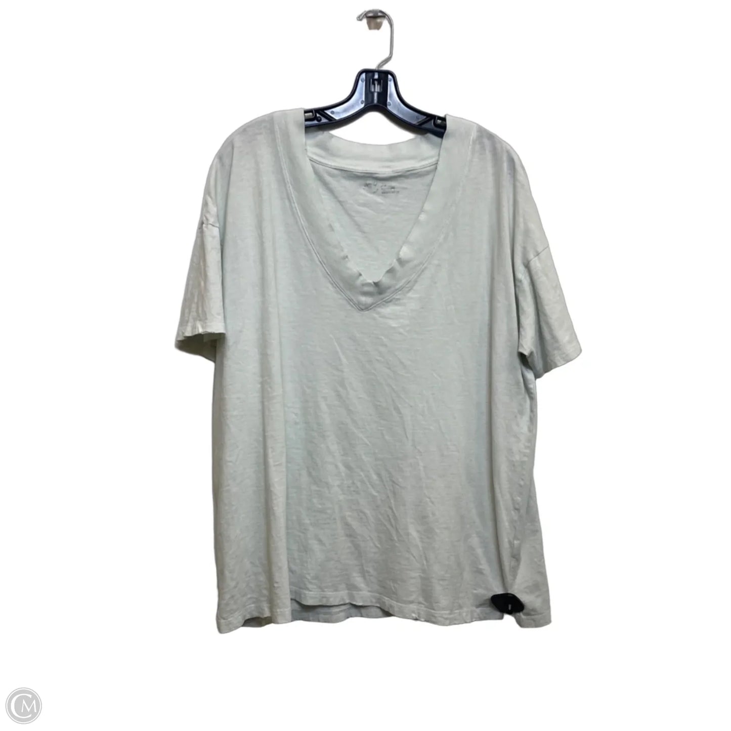 Top Short Sleeve Basic By Aerie In Green, Size: M