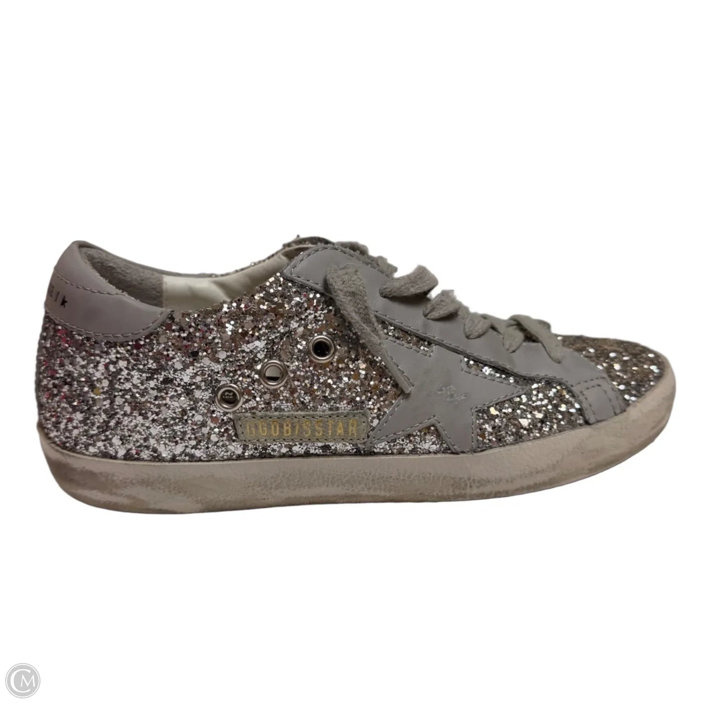Shoes Luxury Designer By Golden Goose In Grey, Size: 6