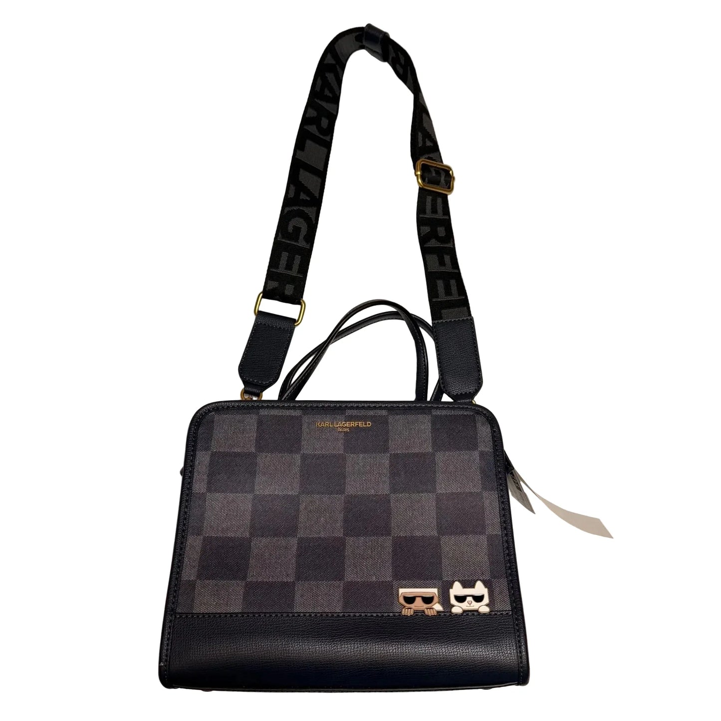 Crossbody Designer By Karl Lagerfeld, Size: Medium