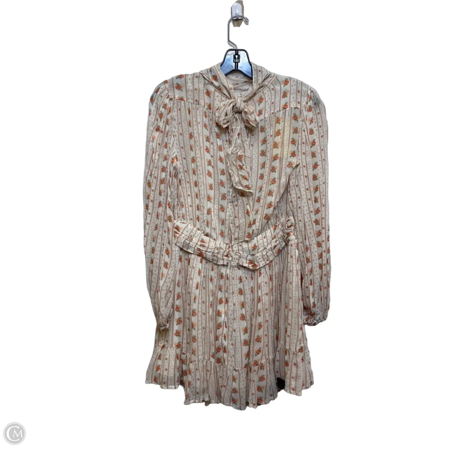 Dress Casual Short By Anthropologie In Orange, Size: S