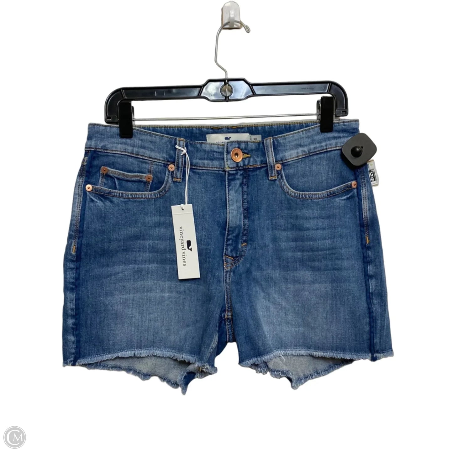 Shorts Designer By Vineyard Vines In Blue Denim, Size: 6