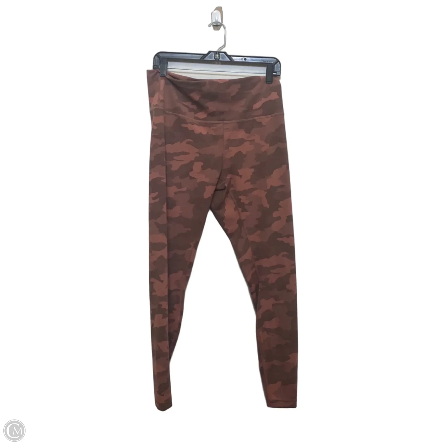 Athletic Leggings Designer By Lululemon In Pink, Size: L