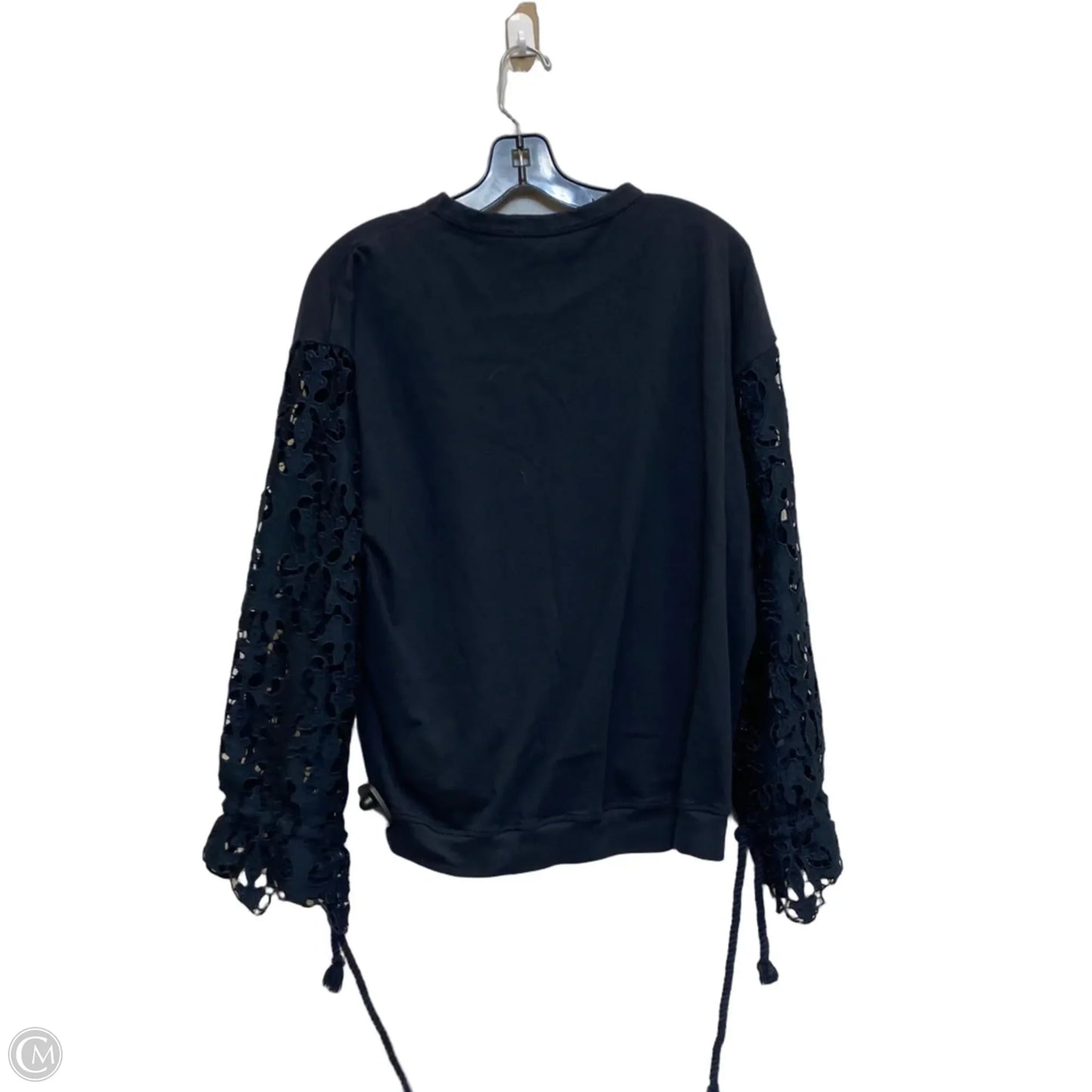 Top Long Sleeve Designer By See By Chloe In Navy, Size: Xs