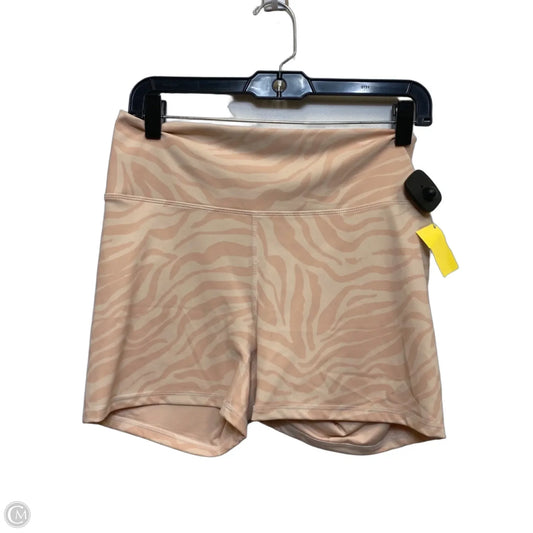 Athletic Shorts By Fabletics In Orange, Size: L
