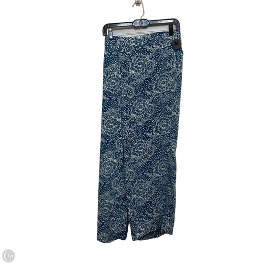 Pants Wide Leg By Maeve In Blue, Size: Xl