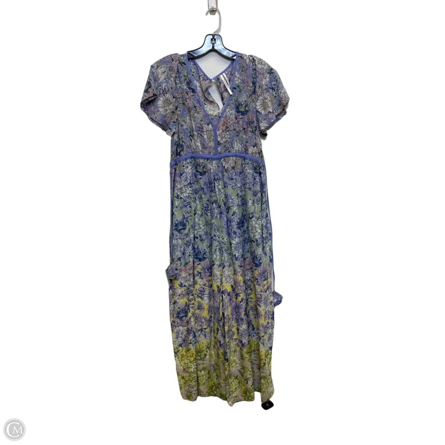 Jumpsuit By Anthropologie In Blue & Green, Size: S