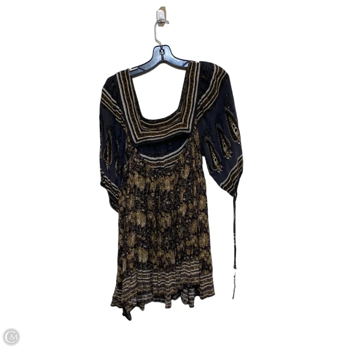 Dress Casual Short By Free People In Black & Brown, Size: S