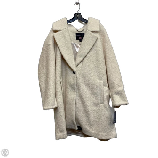 Coat Peacoat By London Fog In Cream, Size: 3x