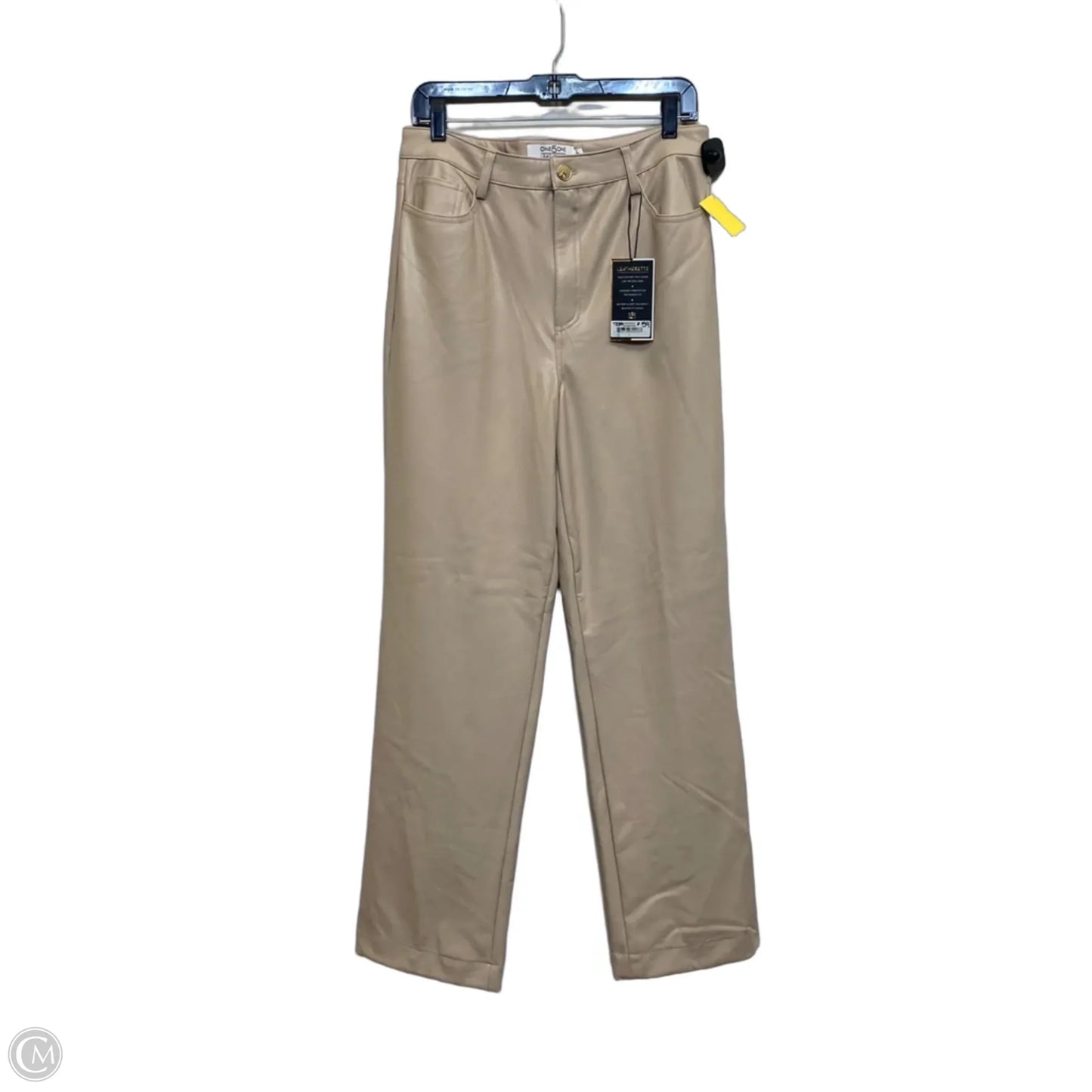 Pants Other By One 5 One In Cream, Size: L