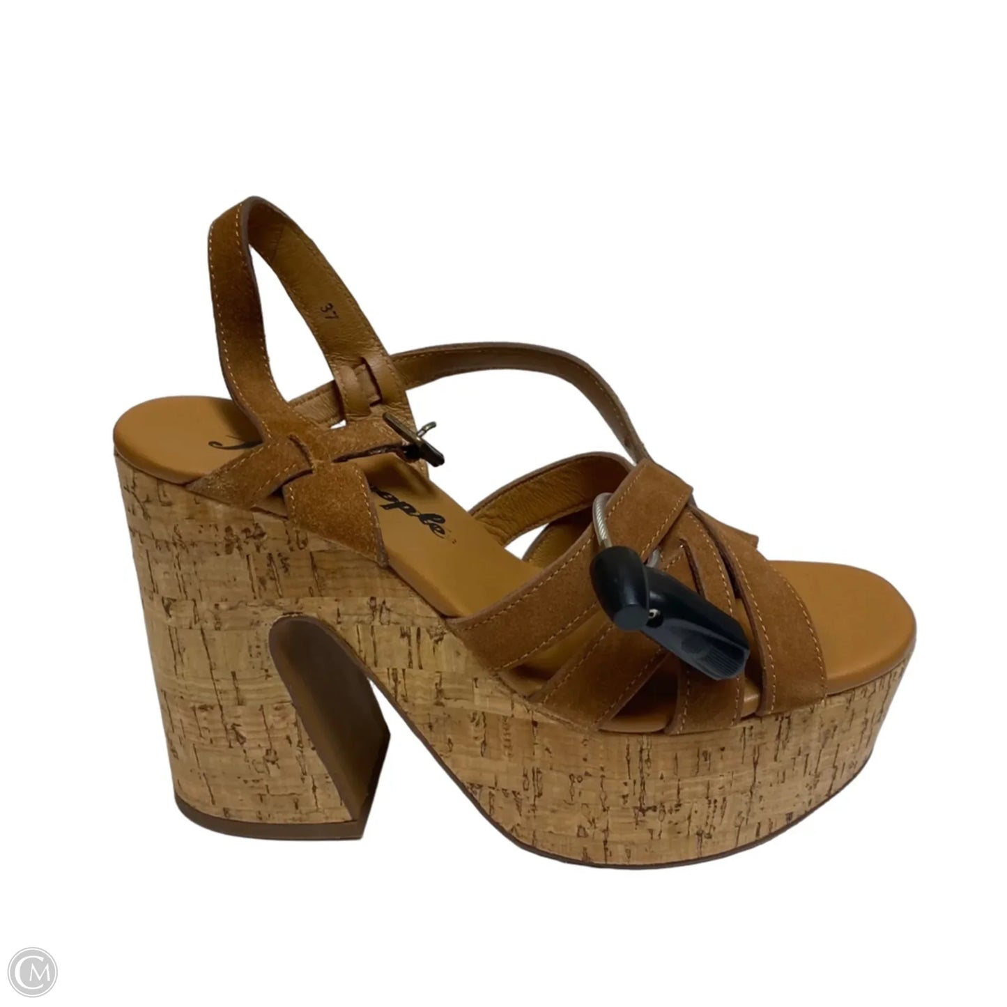 Sandals Heels Platform By Free People In Brown, Size: 6.5