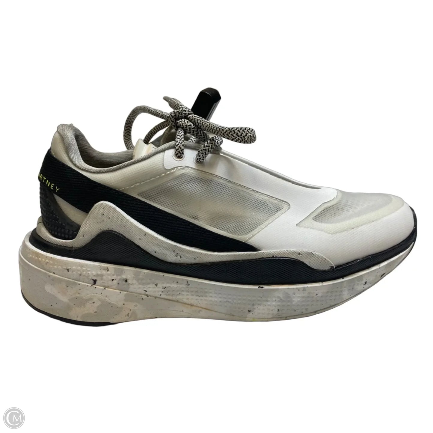 Shoes Luxury Designer By Stella Mccartney In Black & Grey, Size: 6