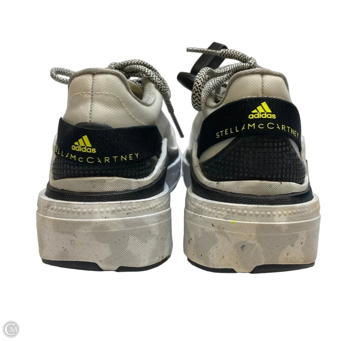 Shoes Luxury Designer By Stella Mccartney In Black & Grey, Size: 6