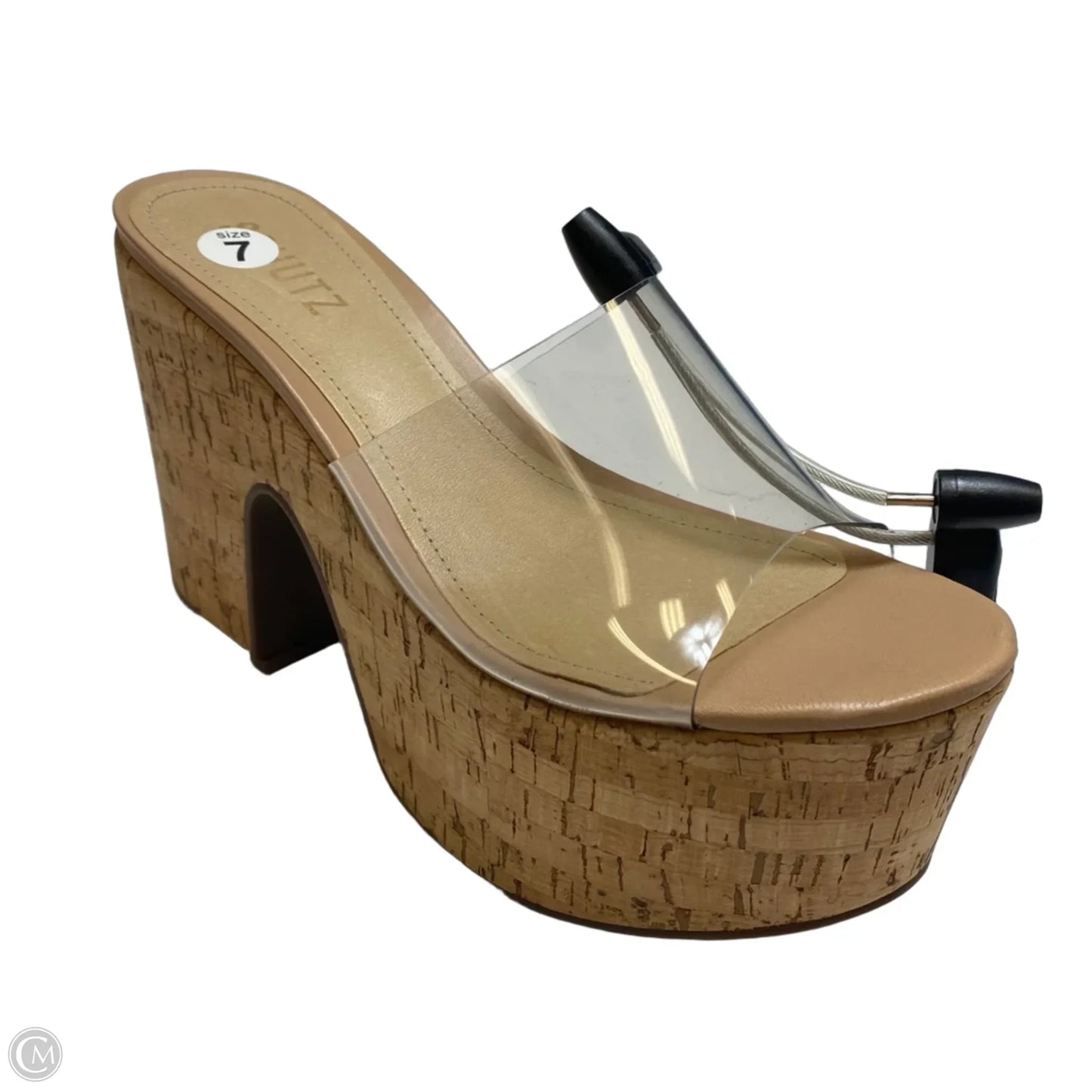 Sandals Heels Block By Schutz In Clear, Size: 7