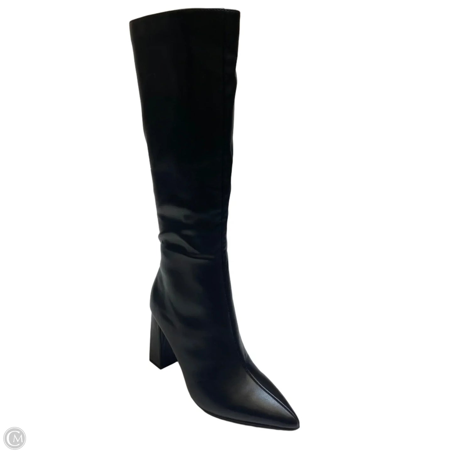 Boots Knee Heels By Wild Pair In Black, Size: 6.5