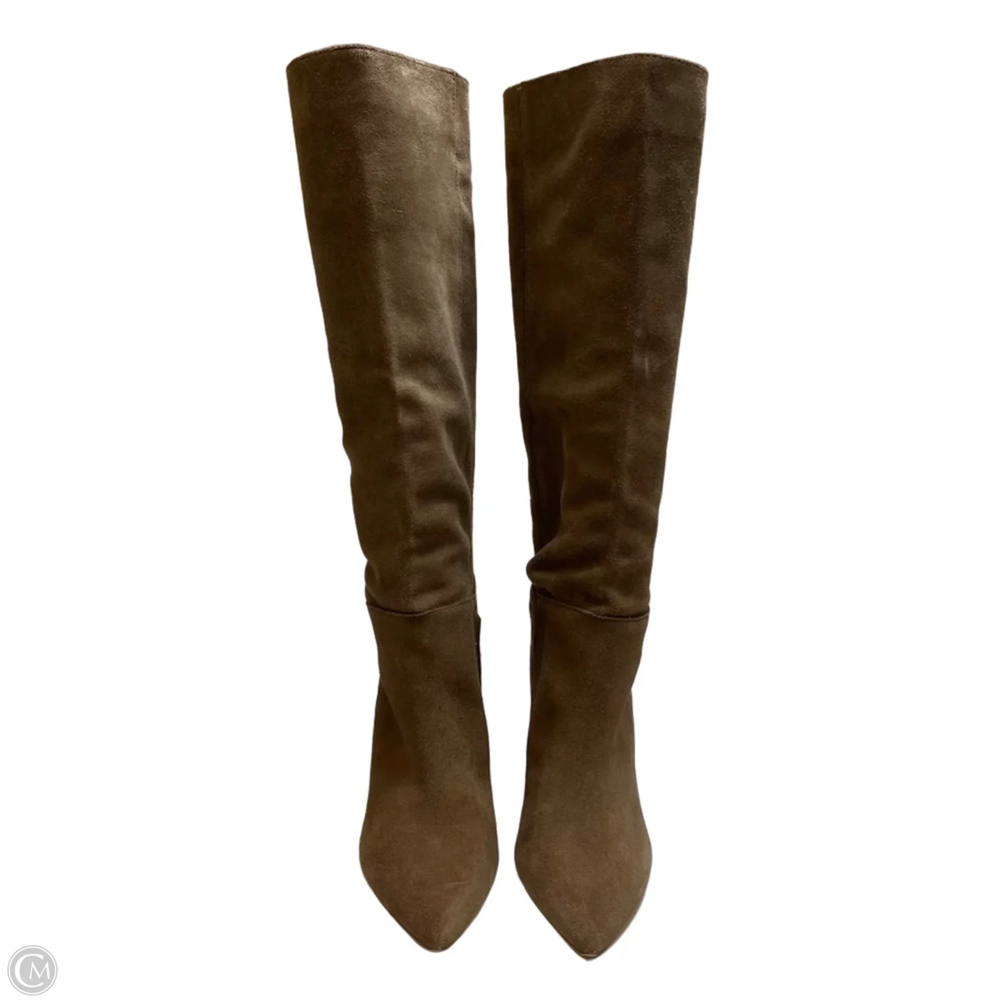Boots Knee Heels By Steve Madden In Brown, Size: 7