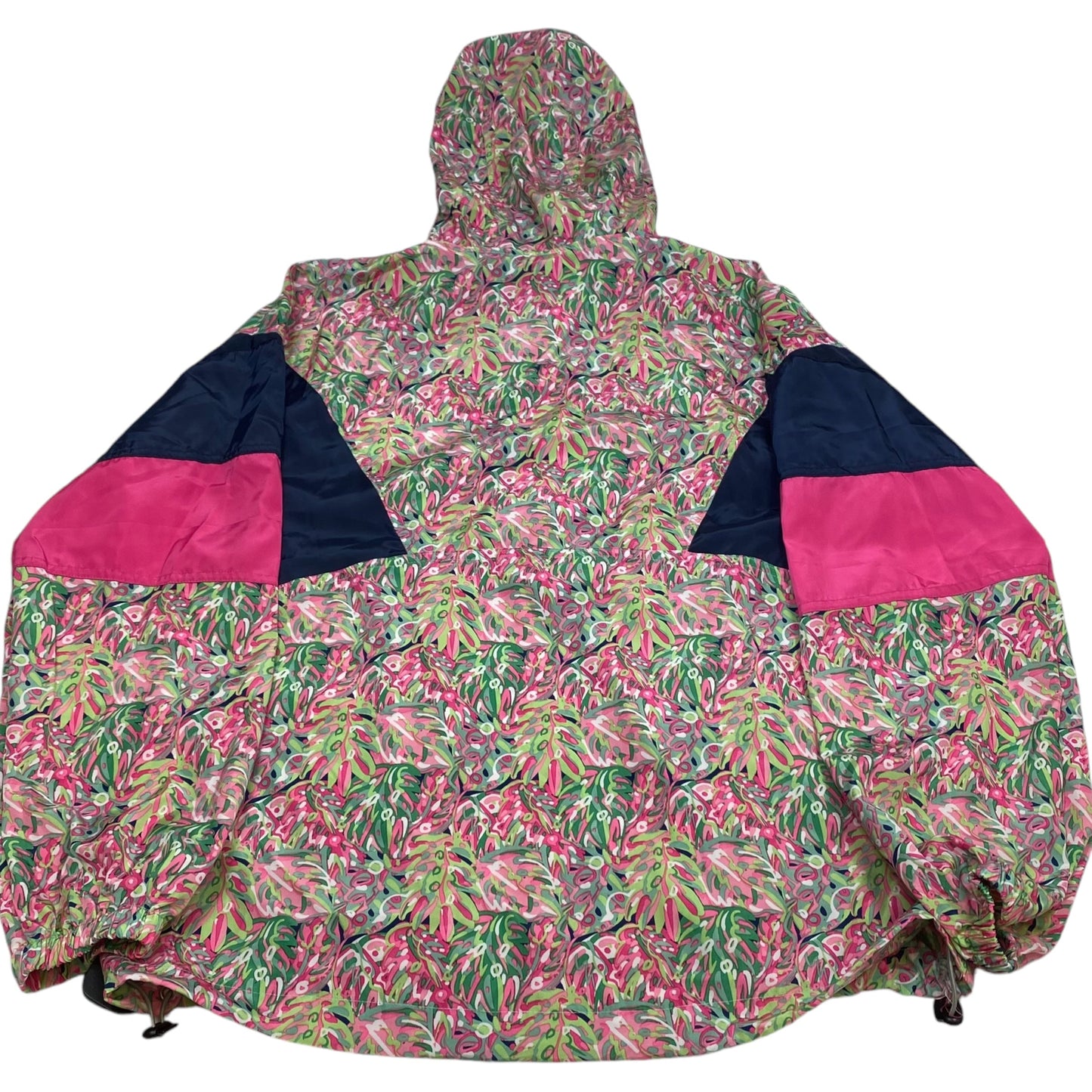 Jacket Windbreaker By Simply Southern In Pink, Size: L