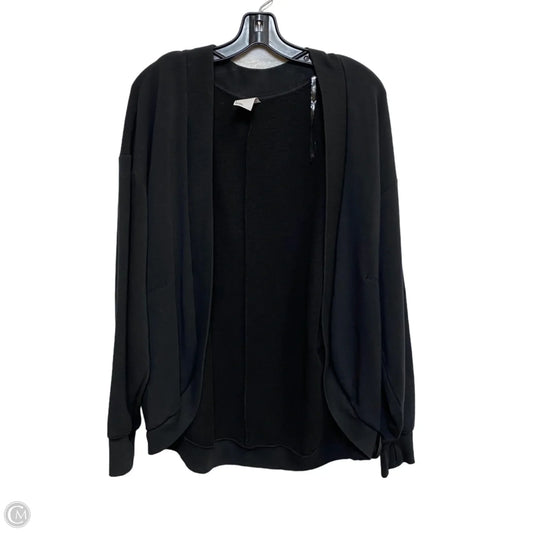 Athletic Top Long Sleeve Collar By All In Motion In Black, Size: S
