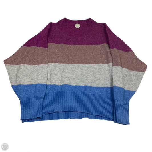 Sweater By A New Day In Blue & Purple, Size: L